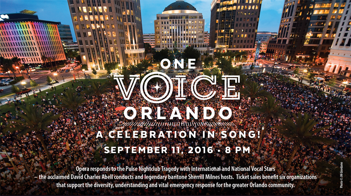 One Voice Orlando: Opera Responds to Pulse Tragedy