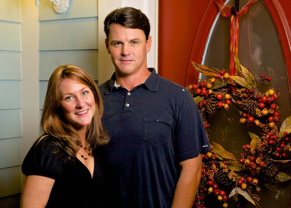 Chrissy and Michael Martin of Winter Park have mastered the art of a happily balanced marriage.