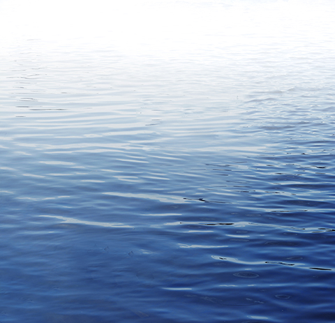 ripples in the water, nice day to take a boat out