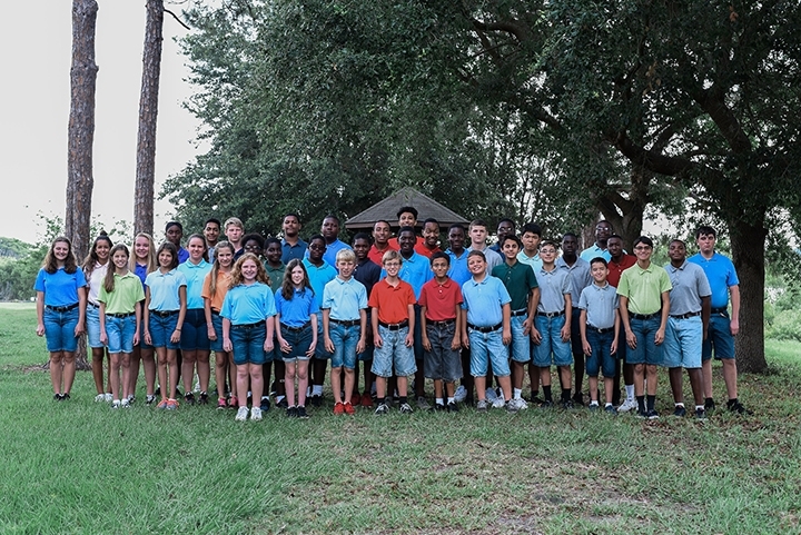 Full Ranch - Central Florida Lifestyle photo of a group of children at Edgewood Children's Ranch
