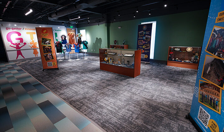 The Women's History and Cultural Center room.