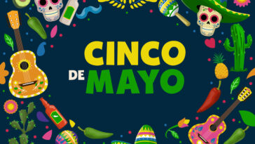 Cartoon Cinco de Mayo image as people prepare to celebrate the holiday in Orlando.