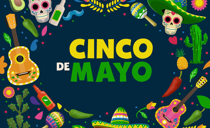 Cartoon Cinco de Mayo image as people prepare to celebrate the holiday in Orlando.