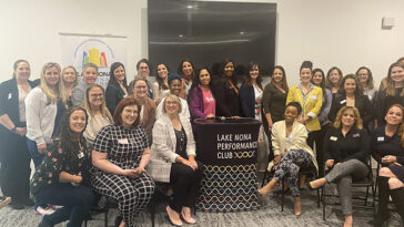 Nona Professional Ladies at the Lake Nona Performance Club.