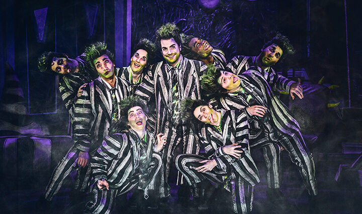 Photo of Justin Collette, who plays Beetlejuice in the musical at Dr.Phillips.