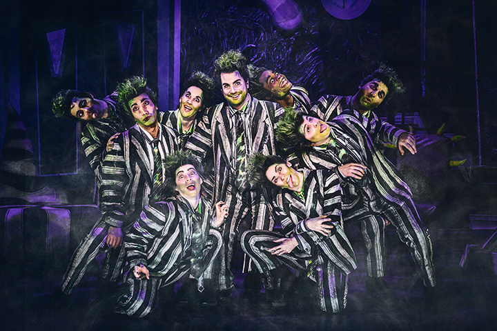 Photo of Justin Collette, who plays Beetlejuice in the musical at Dr.Phillips.