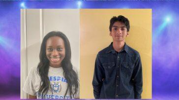 Efrain Costa-Hernandez and Caydence Collins