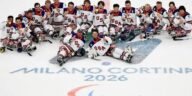 The USA Paralympic Sled Hockey Team