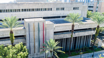 The Orlando Public Library in Downtown Orlando