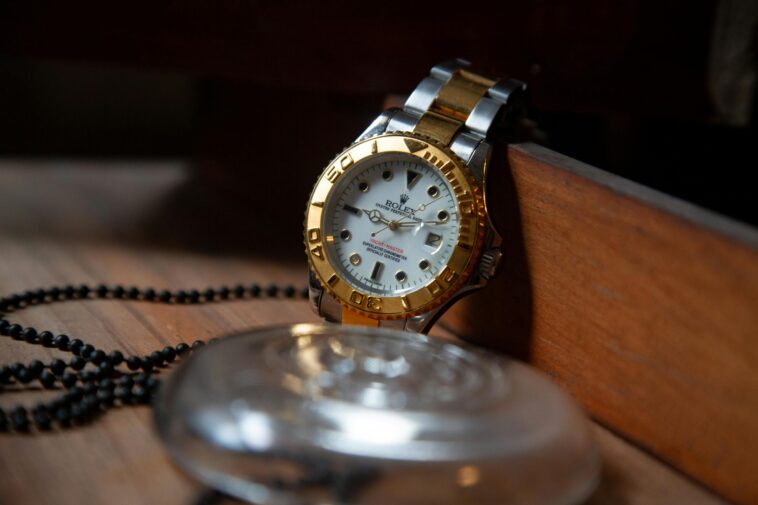 a Rolex watch