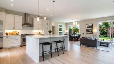 Modern Open Concept Kitchen